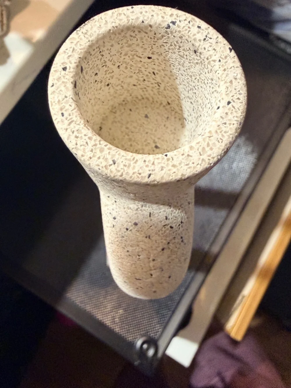 Crate & Barrel taper candle holder